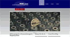 Desktop Screenshot of me-magnet.de